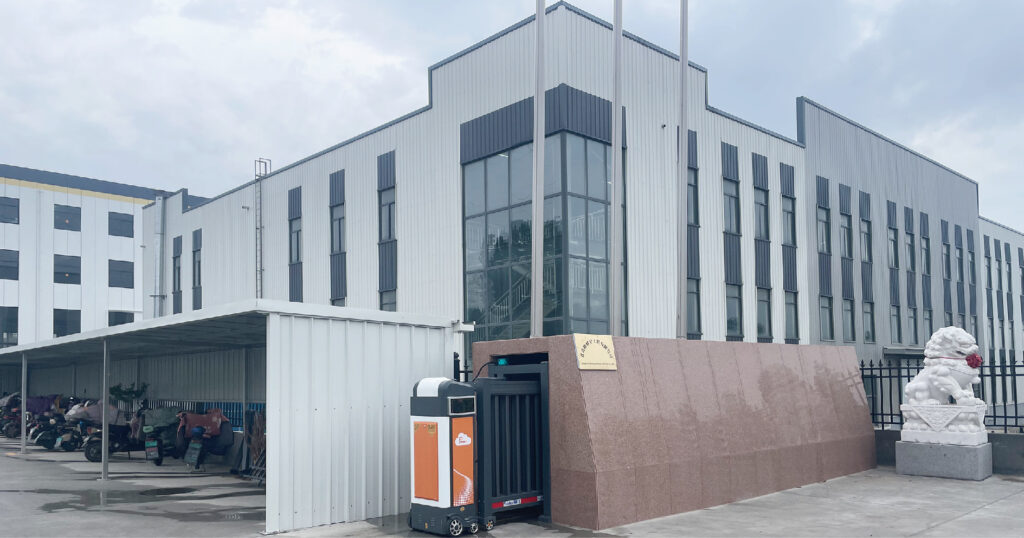 Xinyuan Manufacturing shelving facility in Qingdao, China